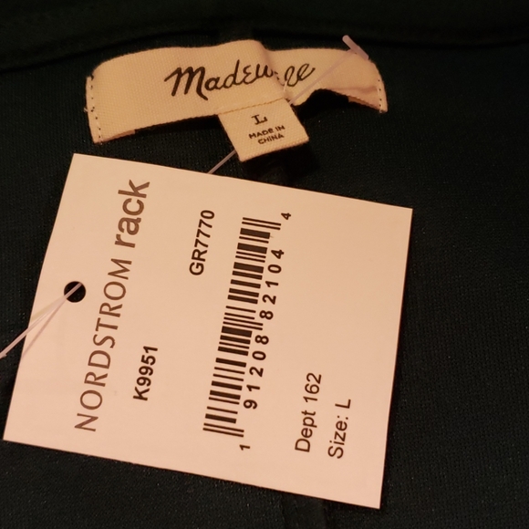 NEW MADEWELL Long Sleeve Dress - Picture 8 of 10